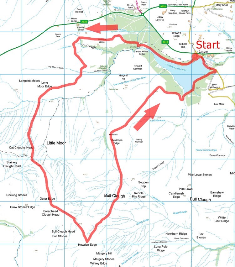 Howden Edge map