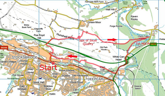 Ilse of Skye map