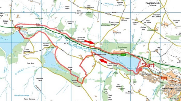 Three Reservoirs map