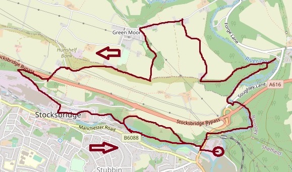 Green Moor - Fox Valley map